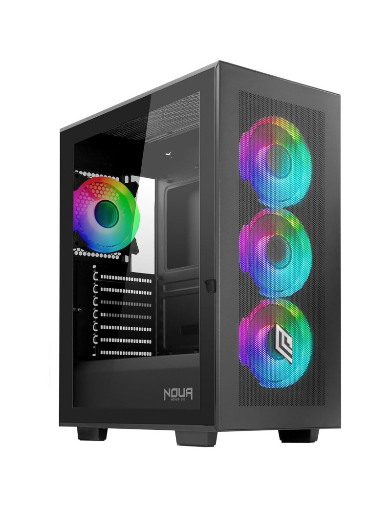 Noua Utopia F501 Case ATX Gaming 4 Ventole A-RGB
