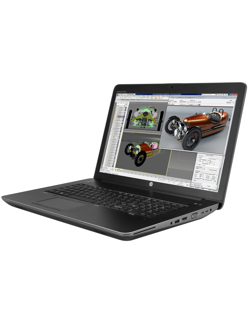 HP Workstation ZBook 17 G3 Notebook 17.3" Intel i5-6440HQ Ram 16GB SSD 512GB Webcam (Ricondizionato Grado A)