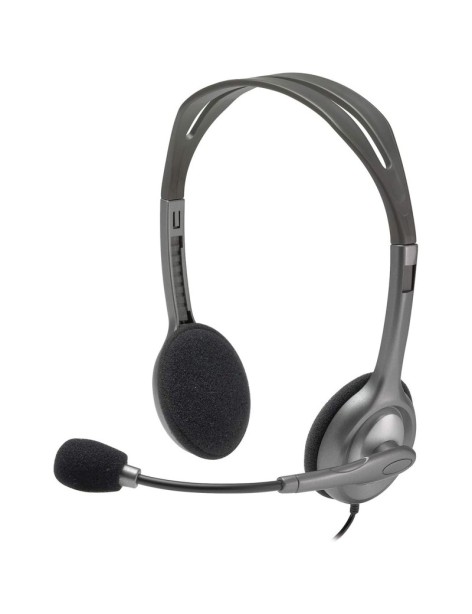 Logitech H110 Cuffie Headset Stereo con Microfono