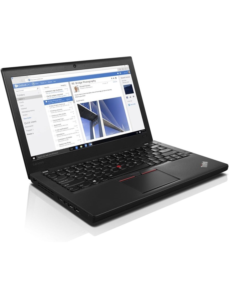 Lenovo ThinkPad X260 Notebook 12" Intel i5-6200U Ram 8GB SSD 240GB Webcam (Ricondizionato Grado A)