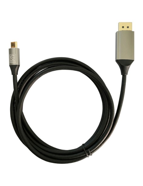 LC-Power Cavo Video USB Type-C Display Port 1.2 2 metri LC-C-C-DP-2M