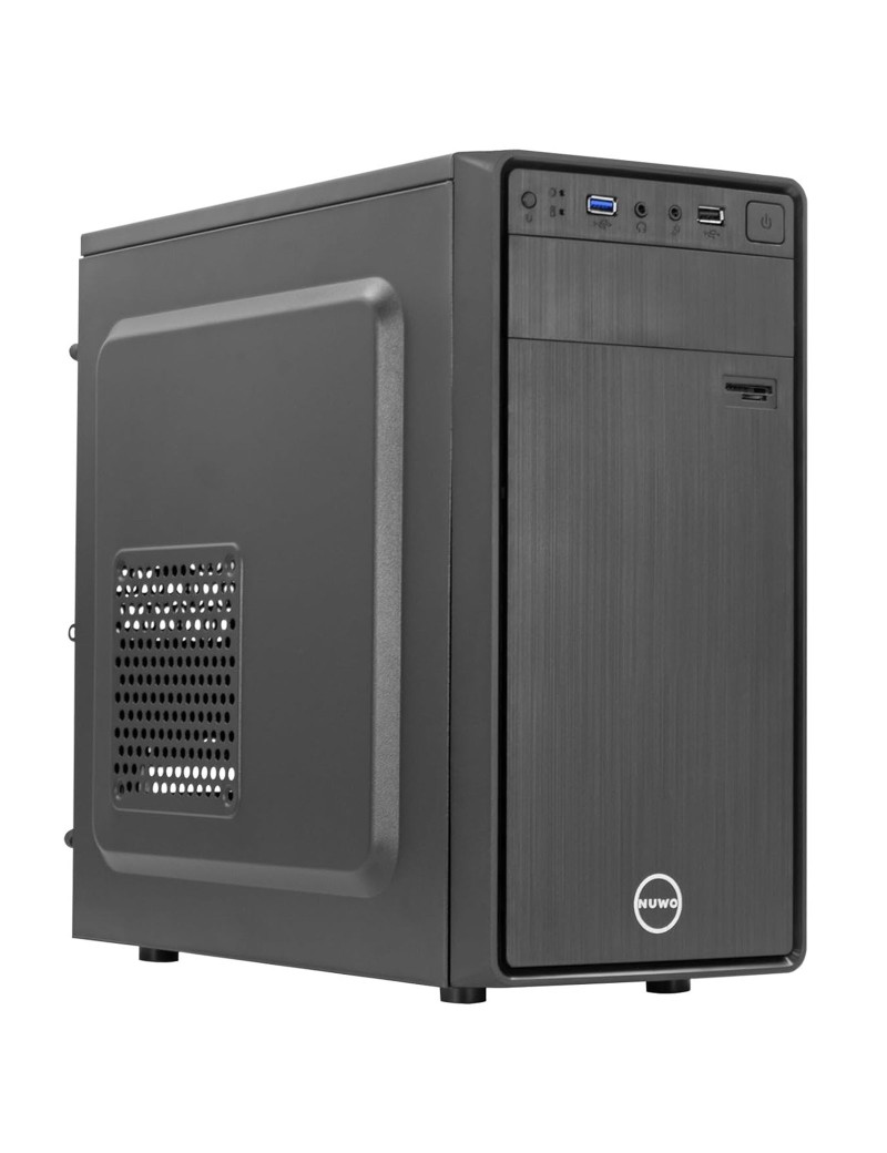 Nuwo Leshi L702 Case Micro ATX Nero con lettore memorie SD