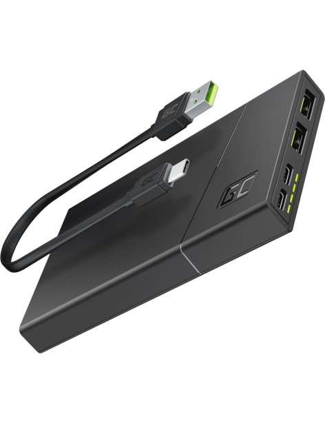 Power Bank 10000mAh 18W Green Cell PowerPlay10S PBGC02S