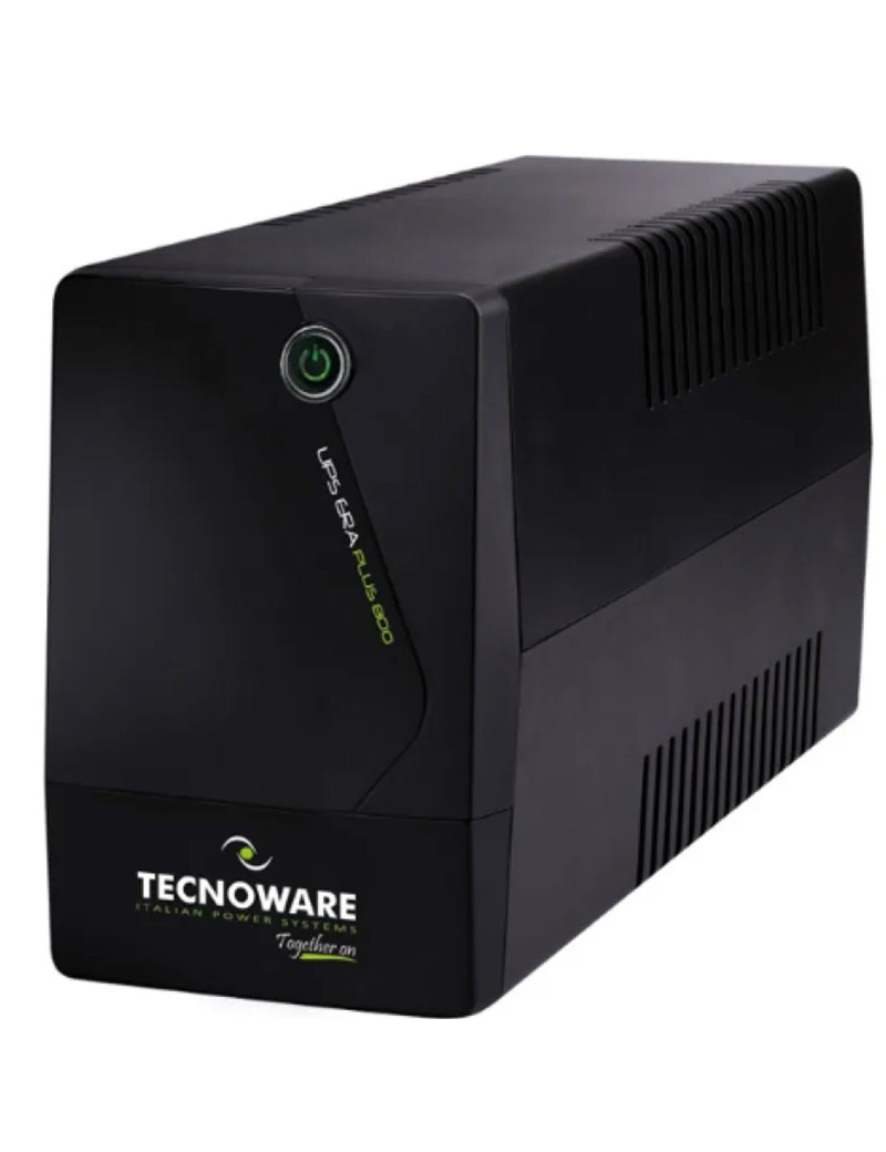 Tecnoware UPS Gruppo Di Continuità 800VA Era Plus 800 2 Uscite Schuko FGCERAPL802SCH