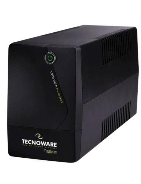 Tecnoware UPS Gruppo Di Continuità 800VA Era Plus 800 2 Uscite Schuko FGCERAPL802SCH