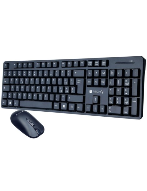 Techly ICTWC003 Kit Tastiera Mouse Wireless