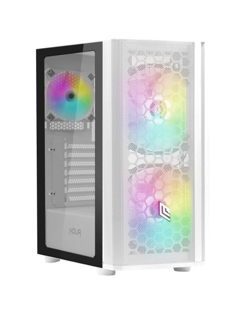 Noua Orizon M111 Bianco Case ATX Gaming ARGB