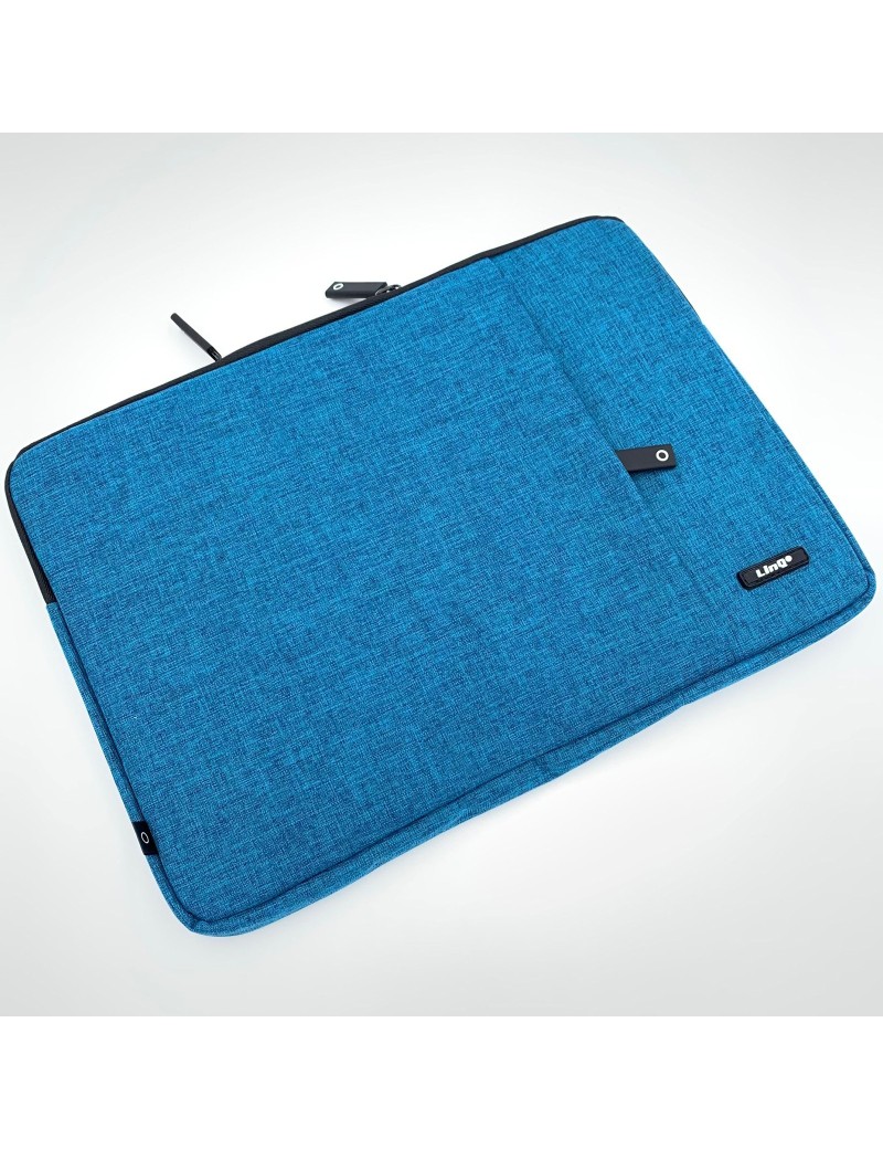 LinQ Custodia Tasca Fodera Notebook 13.3" Blu L45