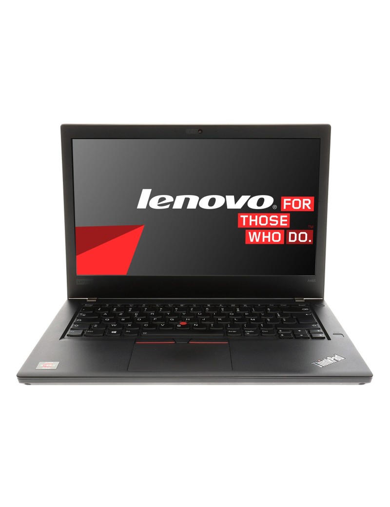 Lenovo ThinkPad A485 Notebook 14" AMD Ryzen 5 2500U Ram 8GB SSD 240GB Webcam (Ricondizionato Grado A)