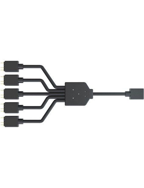 Cooler Master Cavo Splitter 1 a 5 3-Pin LED ARGB
