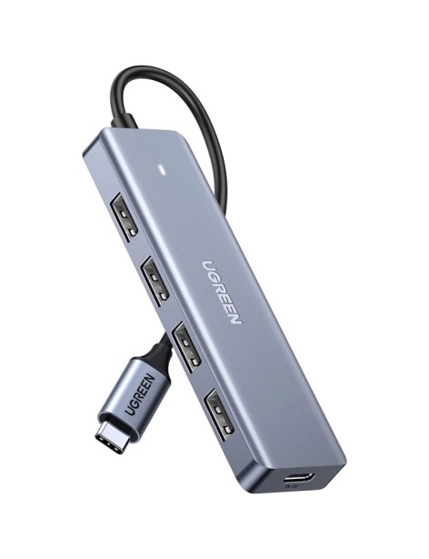 UGREEN Hub USB 3.0 4 porte USB 3.0 e USB-C Power Supply 70336