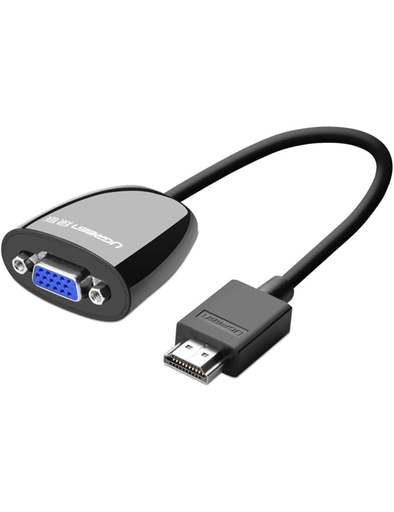 UGREEN Cavo Convertitore da HDMI a VGA (senza segnale audio) 40253