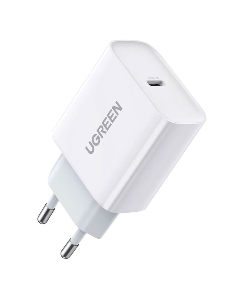 UGREEN Caricatore USB Type C 20W PD White