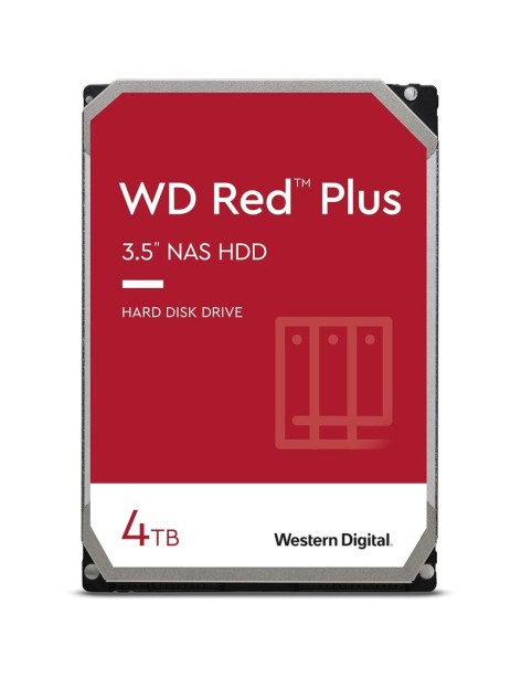 Western Digital WD Red Plus NAS Hard Disk 4TB SATA III 3.5" WD40EFPX