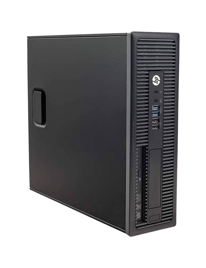 HP EliteDesk 800 G1 SFF PC Computer Intel i5-4570 Ram 16GB SSD 240GB DVD-ROM (Ricondizionato Grado A)
