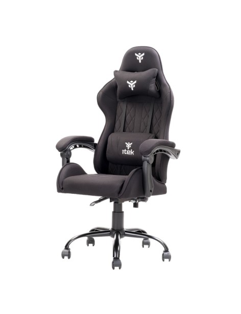 ITEK RHOMBUS FF10 Sedia Poltrona Da Gaming Ergonomica Schienale Reclinabile Nero