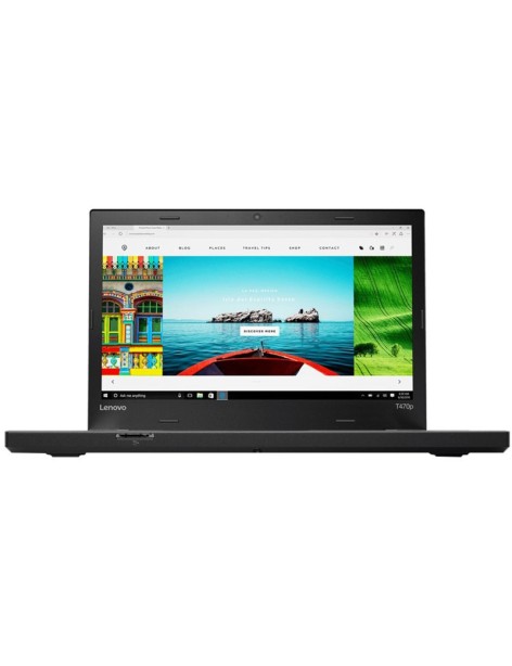 Notebook PC Portatile Ricondizionato Lenovo ThinkPad T470P 14" Intel i7-7820HQ Ram 16GB SSD 512GB Webcam Freedos