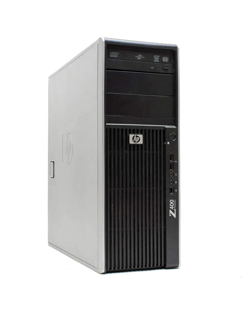 HP Workstation Z400 Tower Computer Intel i7-960 Ram 16Gb SSD 240Gb AMD Radeon RX 470 8Gb (Ricondizionato Grado B)