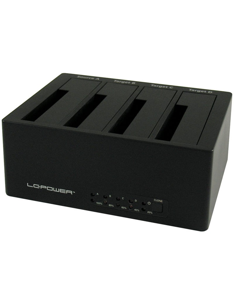 LC-Power Docking Station Hard Disk 4 Slot USB 3.0 LC-DOCK-U3-4B