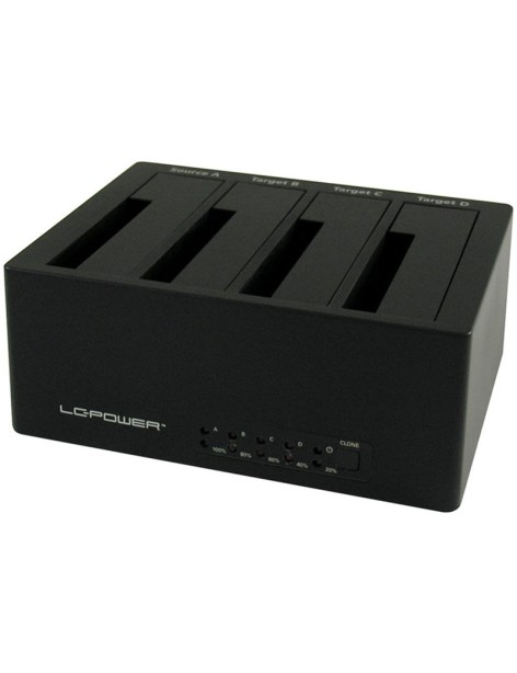 LC-Power Docking Station Hard Disk 4 Slot USB 3.0 LC-DOCK-U3-4B