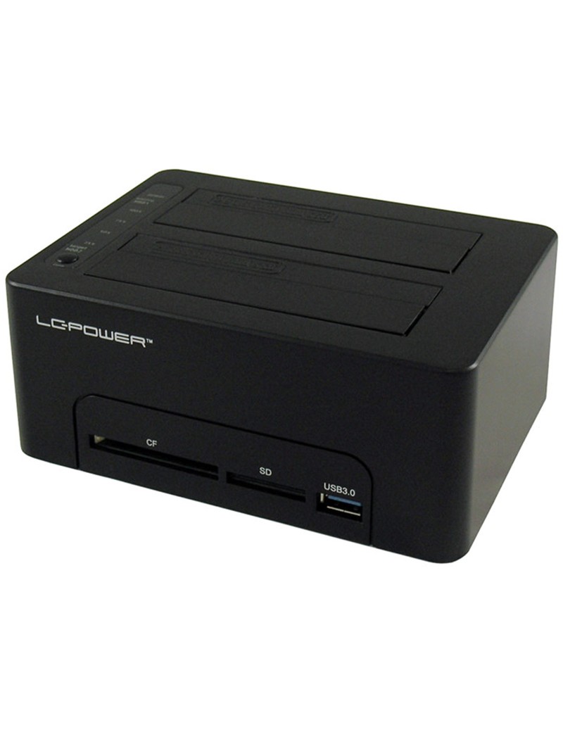 LC-Power Docking Station Hard Disk Dual-Bay USB 3.0 LC-DOCK-U3-CR
