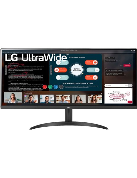 LG 34WP500-B Monitor UltraWide 34" 21:9 Full HD IPS 75 Hz