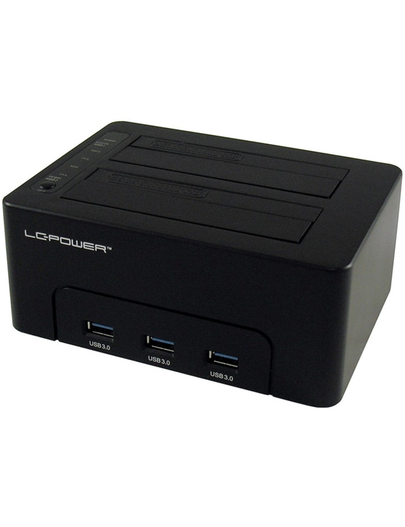 LC-Power Docking Station Hard Disk Dual-Bay USB 3.0 LC-DOCK-U3-HUB