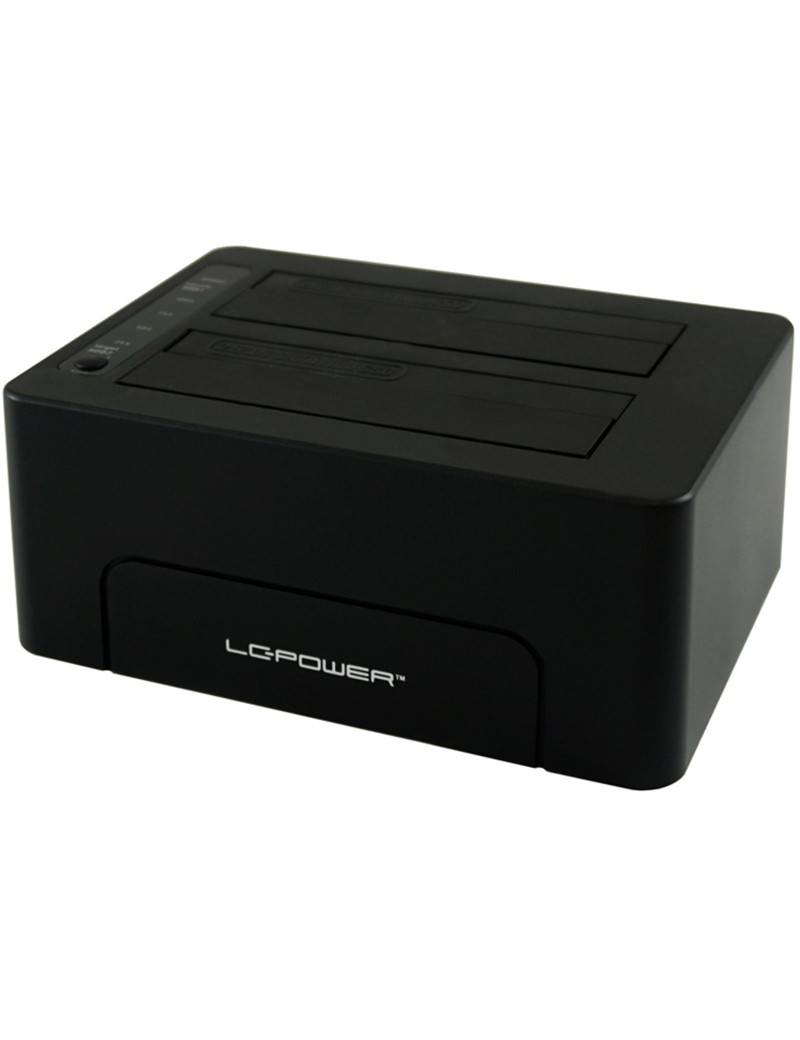 LC-Power Docking Station Hard Disk Dual-Bay USB 3.1 Type C LC-DOCK-C