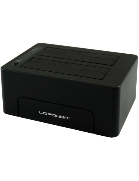LC-Power Docking Station Hard Disk Dual-Bay USB 3.1 Type C LC-DOCK-C