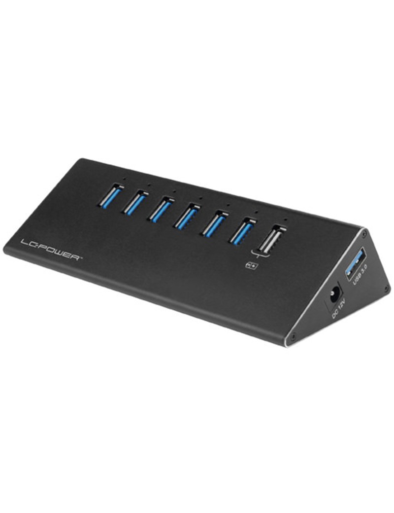 LC-Power Docking Station HUB USB 3.0 LC-HUB-ALU-2B-7
