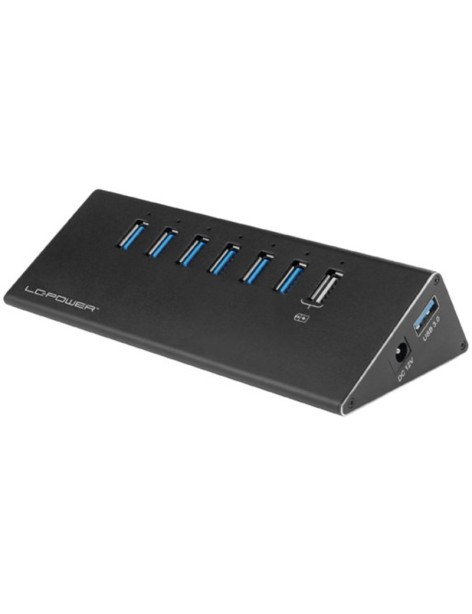 LC-Power Docking Station HUB USB 3.0 LC-HUB-ALU-2B-7