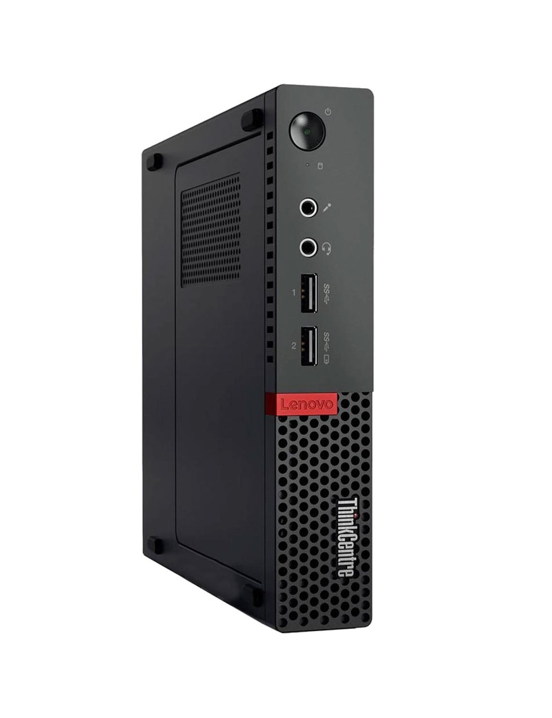 Lenovo ThinkCentre M910q Tiny PC Computer Intel i5-6400T Ram 8GB SSD 240GB (Ricondizionato - NO USB FRONTALI)