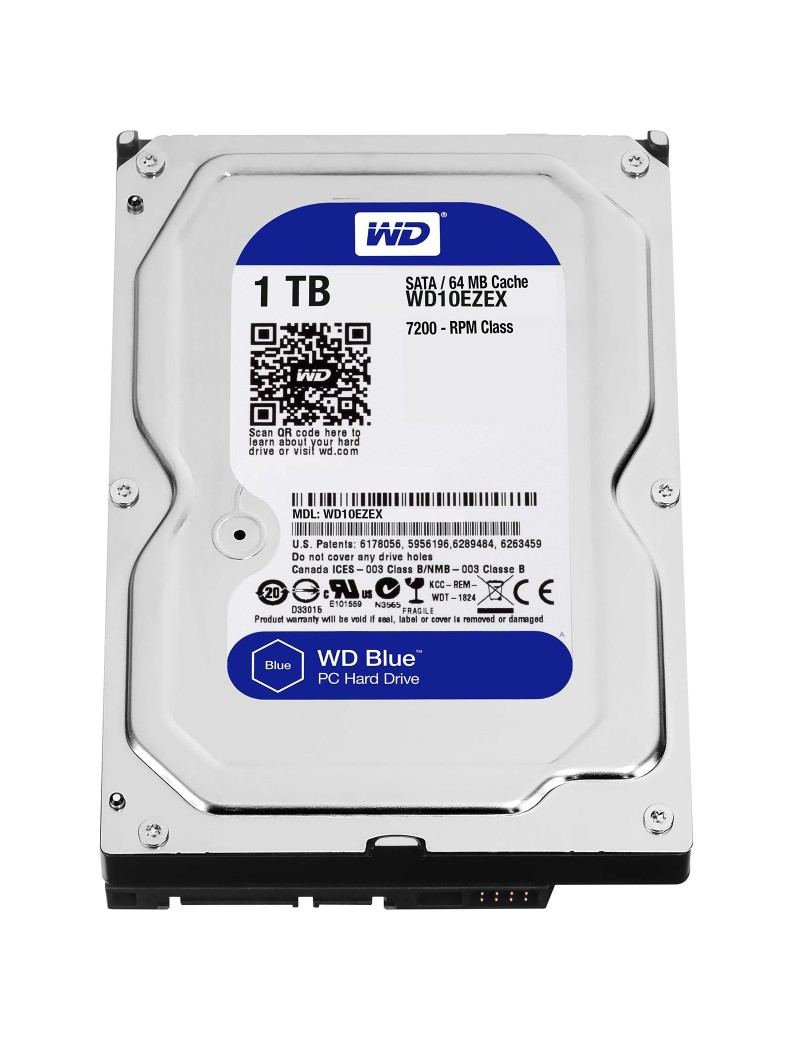 Hard Disk 1TB SATA III 3.5" Western Digital WD Blue