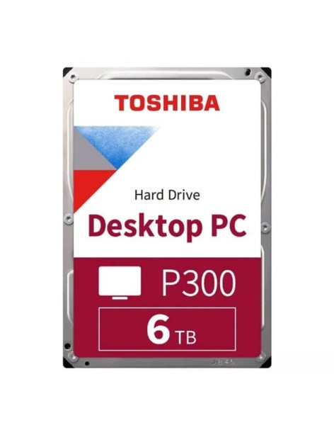 Toshiba P300 Hard Disk 6TB SATA III 3.5" HDWD260UZSVA