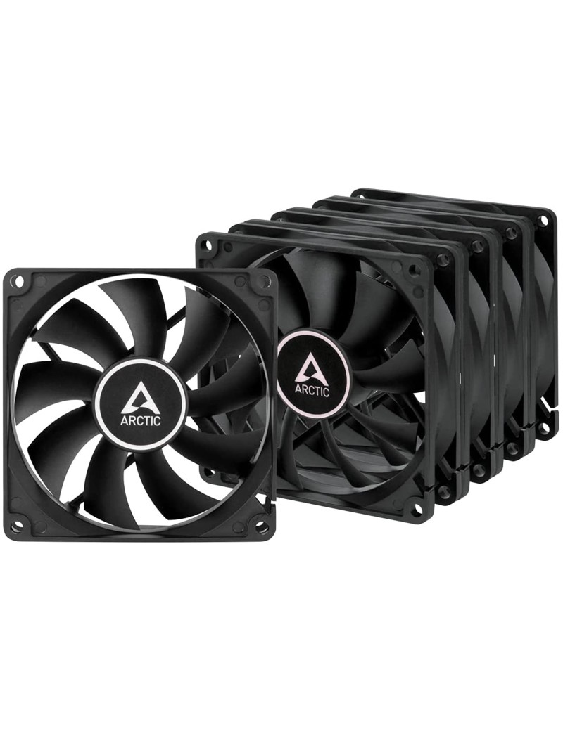 5 Ventole 92 mm Nero Arctic F9 Value Pack