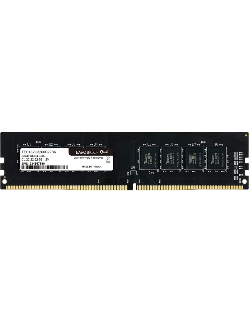 Team Group Memoria RAM DDR4 32GB DIMM 3200 Mhz TED432G3200C2201