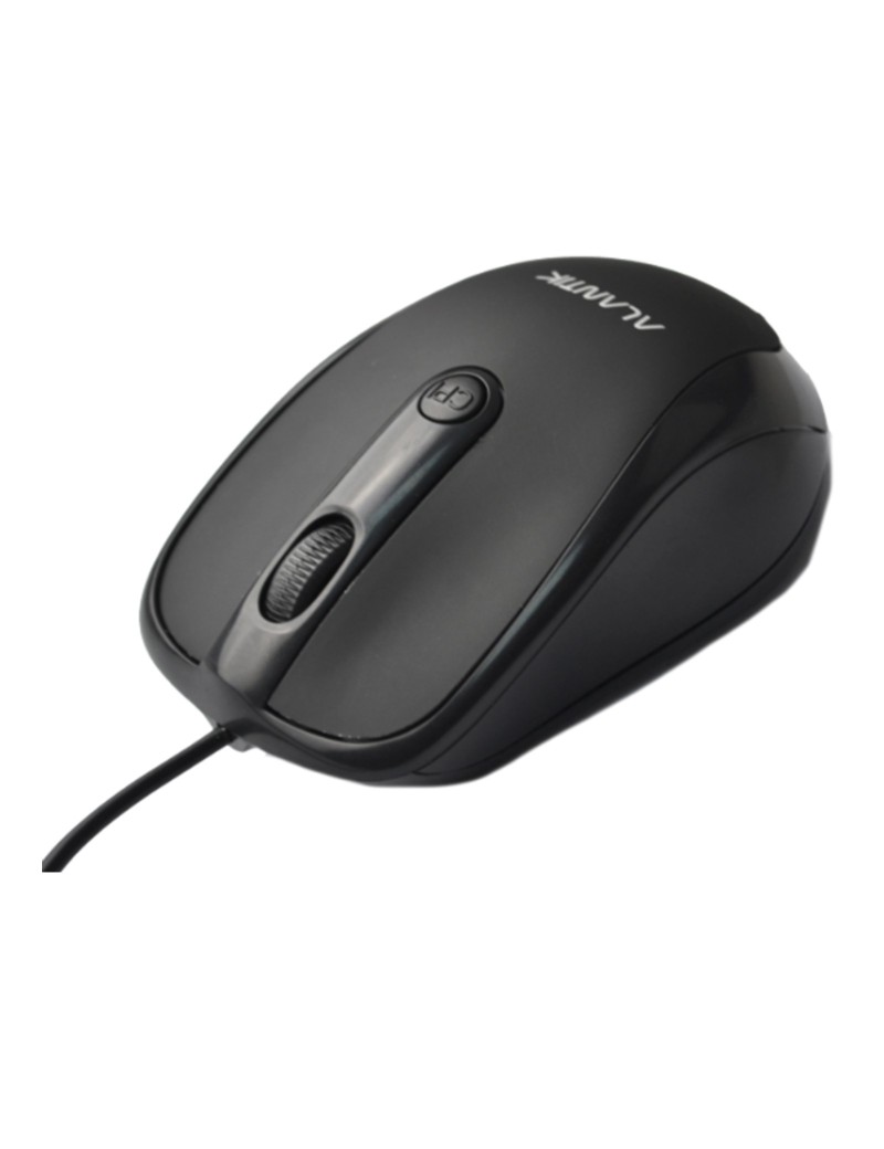 Mouse USB Alantik MOST1N 4 Pulsanti Nero