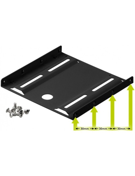 GOOBAY Adattatore Caddy Drive Bay Hard Disk da 2.5" a 3.5"