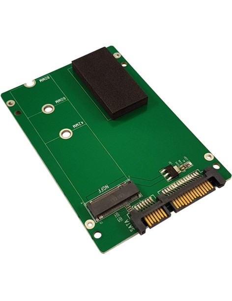 LC-Power Adattatore Convertitore Da M.2 SATA a SATA  LC-ADA-M2-NB-SATA