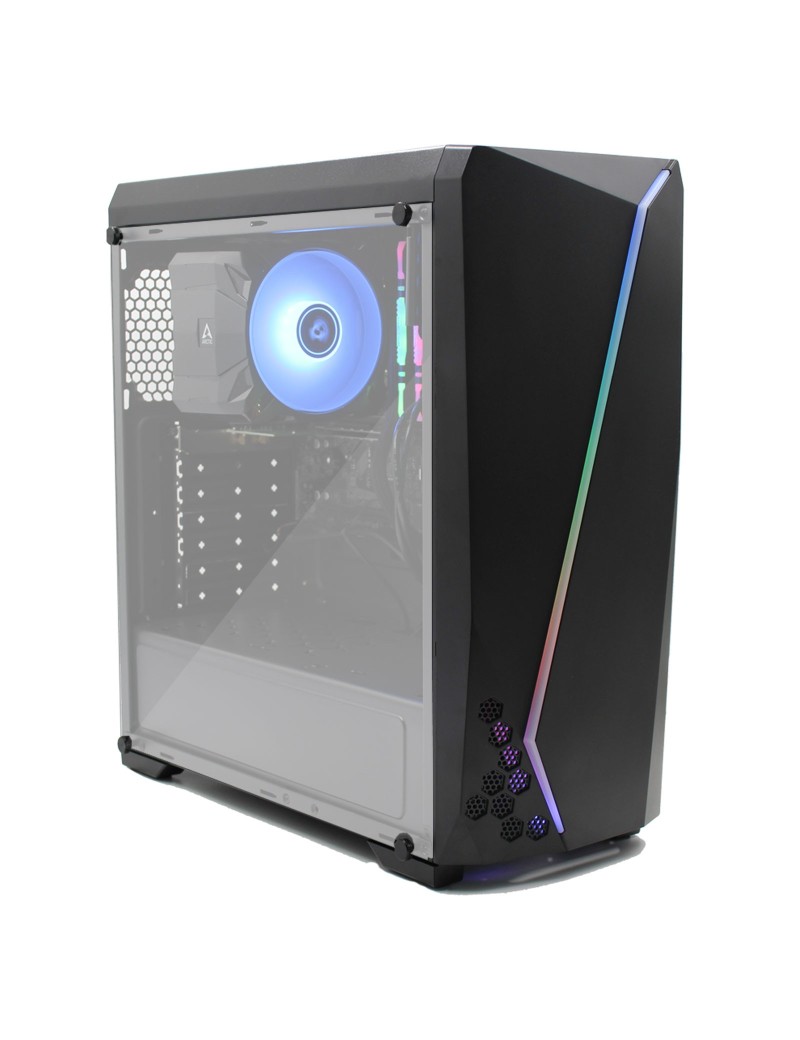 PC Computer Assemblato RGB Intel i9-11900K Ram 16GB SSD 1TB Wi-Fi Freedos