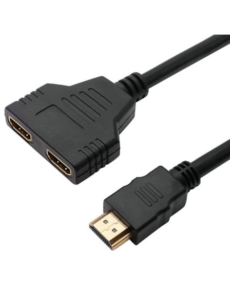 LinQ Adattatore Sdoppiatore HDMI Maschio a 2 HDMI Femmina