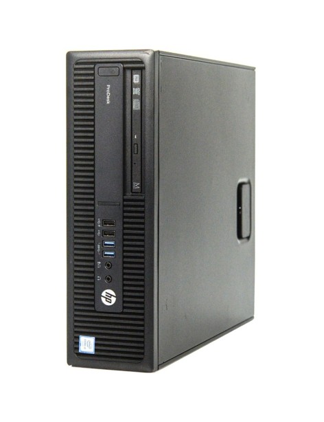 HP ProDesk 600 G2 SFF PC Computer Intel i5-6400 Ram 8GB Hard Disk 500GB DVD-ROM (Ricondizionato Grado A)