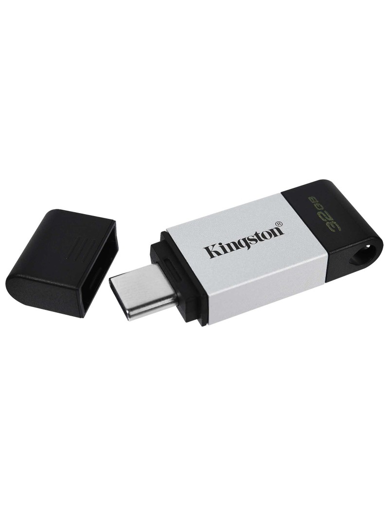 Pen Drive 32GB USB 3.2 Type C Kingston Data Traveler 80