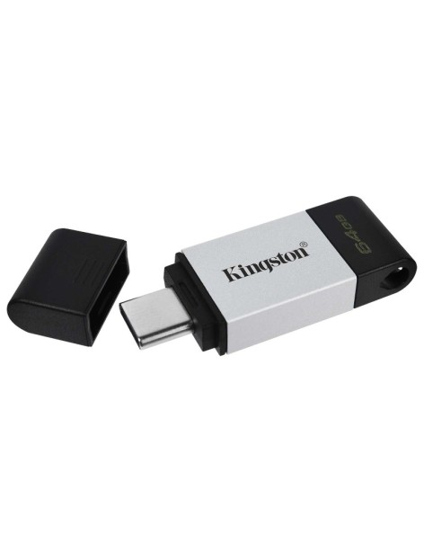 Pen Drive 64GB USB 3.2 Type C Kingston Data Traveler 80
