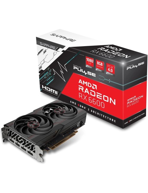 Scheda Video Sapphire Pulse AMD Radeon RX 6600 8GB Gaming GDDR6