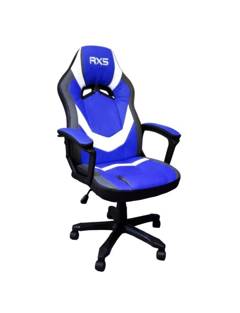 Sedia Poltrona Da Gaming Ergonomica Blu Gaming Zone RX5