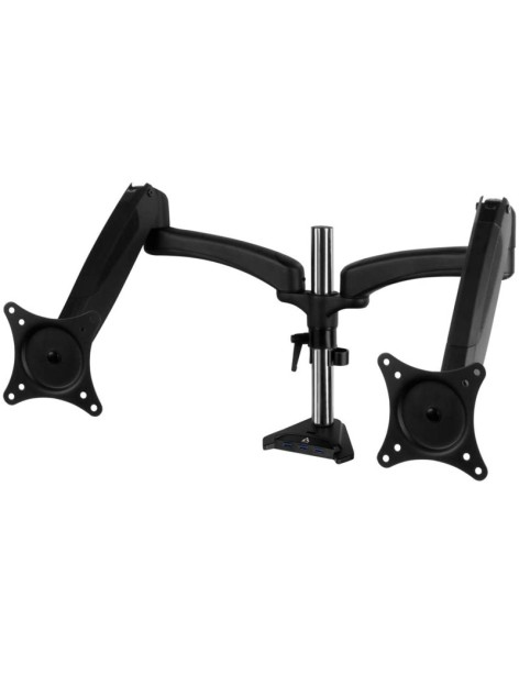 ARCTIC Z2-3D (Gen 3) Supporto Staffa Montaggio VESA Da Tavolo Per Doppio Monitor Fino a 34" + Hub USB 3.0