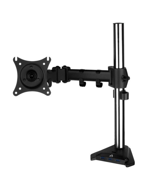 ARCTIC Z1 PRO (Gen 3) Supporto Staffa Montaggio VESA Da Tavolo Per Monitor Fino a 34/38" + Hub USB 3.0