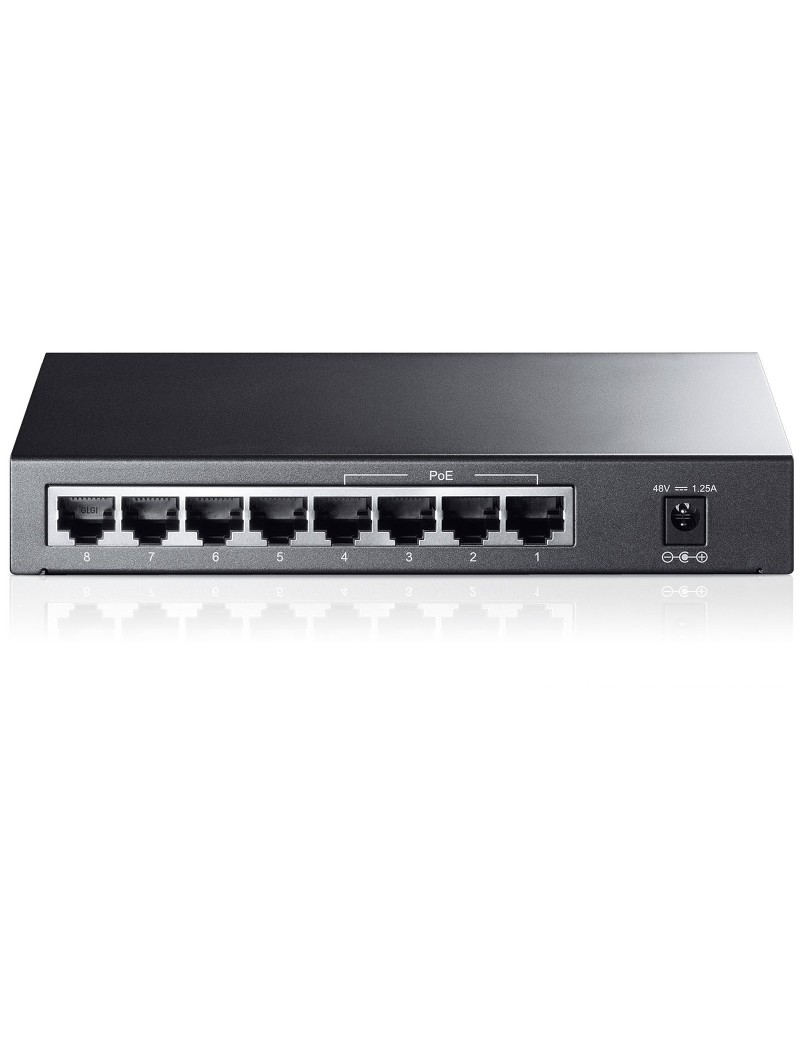 Switch Ethernet 8 Porte RJ45 10/100 Mbps (4 Porte PoE) TP-Link TL-SF1008P