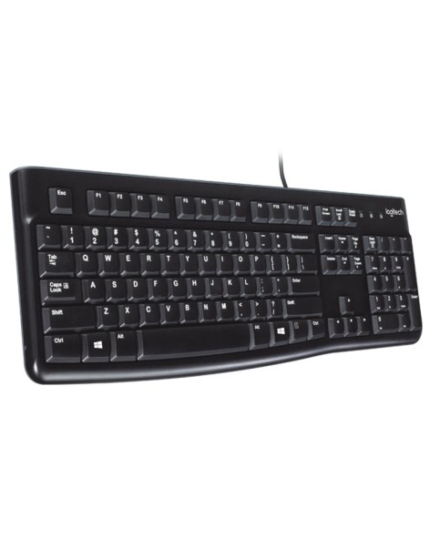 Tastiera USB Logitech K120 Nera Layout Italiano